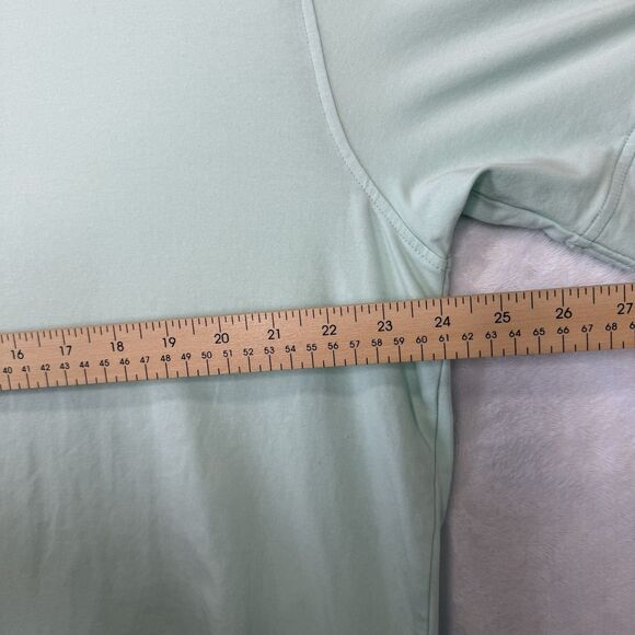 Head Golf Sportswear Men's Two-Tone Polo Shirt Size L Mint Green Blue Collar - Picture 13 of 16